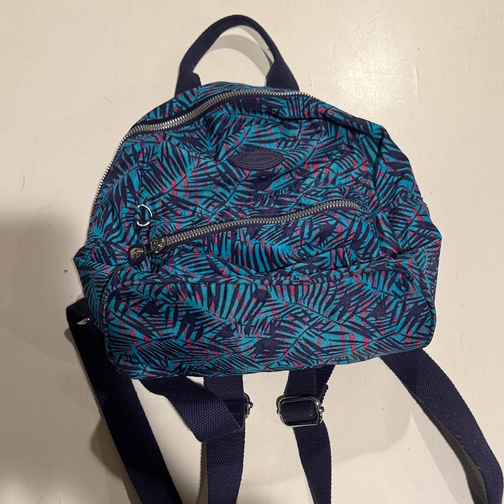 Tropical Print Mini Backpack